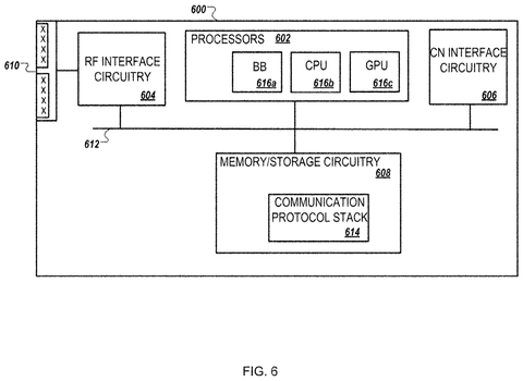 Base station internal component layout, drawing sheet 8 from US 2026/0238970 A1