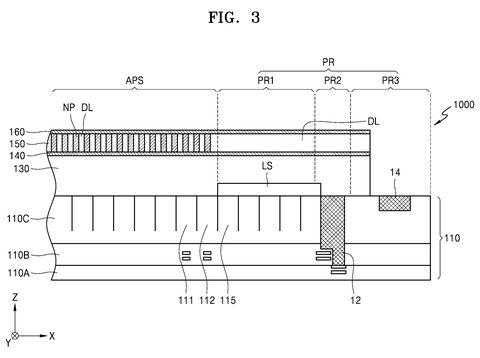 Camera chip cross-section., drawing sheet 3 from US 2026/0239758 A1