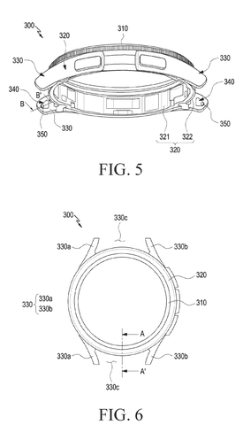 Watch case body and lugs, drawing sheet 4 from US 2026/0240288 A1