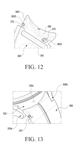 Assembled strap end and case, drawing sheet 8 from US 2026/0240288 A1