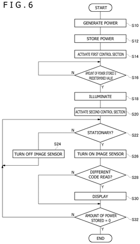 System flowchart of device operations, drawing sheet 5 from US 2026/0241303 A1