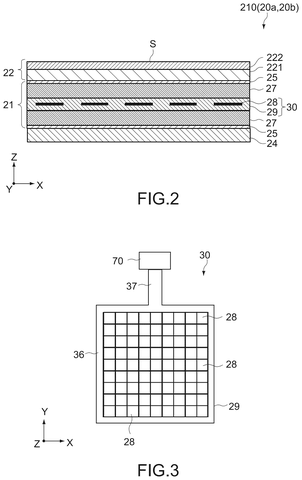 Cross-section of a sensor skin, drawing sheet 2 from US 2026/0243614 A1