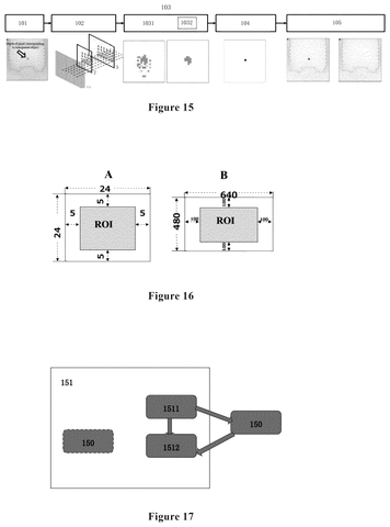 Step-by-step transparent object detection process, drawing sheet 7 from US 2026/0243894 A1