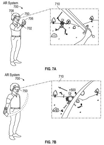 Interactive gaming in augmented reality, drawing sheet 7 from US 2026/0244025 A1