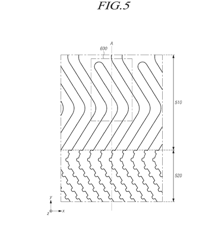 Magnified subpixel grid layout, drawing sheet 7 from US 2026/0244246 A1