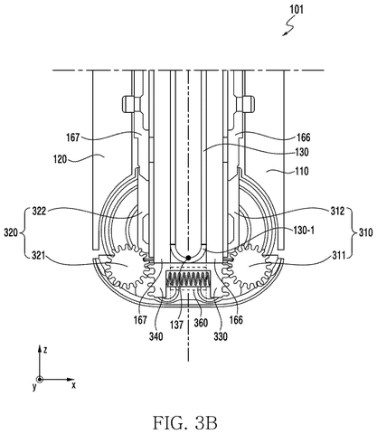 Hinge mechanism with folded body, drawing sheet 6 from US 2026/0244249 A1