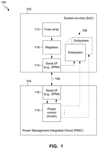 Power management system architecture, drawing sheet 1 from US 2026/0244252 A1