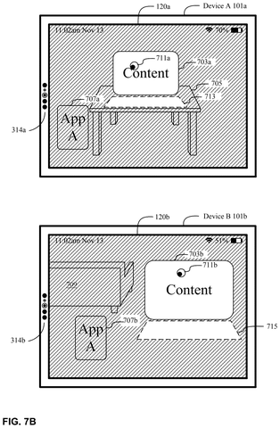 Adjusted dimming states across devices, drawing sheet 8 from US 2026/0244267 A1