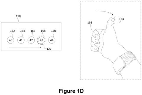 Reverse swiping gesture movement, drawing sheet 4 from US 2026/0244275 A1