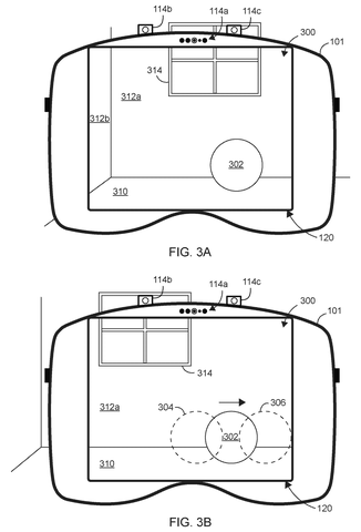 Sequential movement of an interface element, drawing sheet 3 from US 2026/0244307 A1