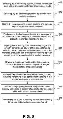 Processing mode selection flowchart, drawing sheet 8 from US 2026/0244404 A1