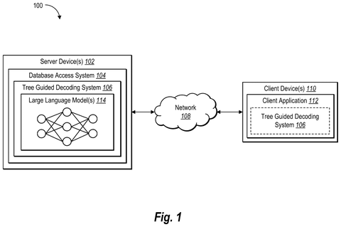 System architecture for code generation, drawing sheet 1 from US 2026/0244408 A1