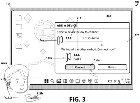 Menu for adding related devices, drawing sheet 3 from US 2026/0244580 A1