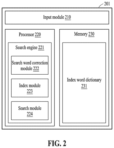 Search engine functional structure, drawing sheet 2 from US 2026/0244617 A1
