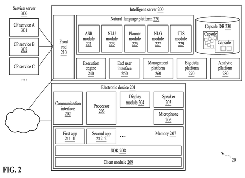 Intelligent server and device architecture, drawing sheet 2 from US 2026/0244660 A1