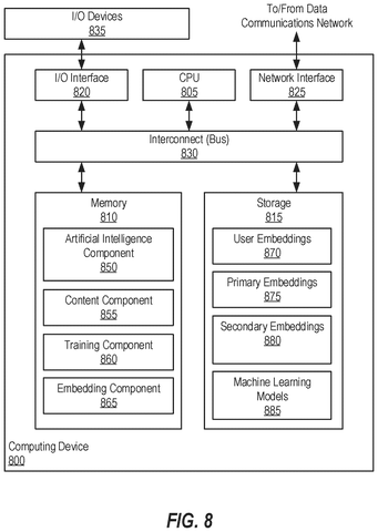 Computing device hardware components, drawing sheet 8 from US 2026/0244679 A1