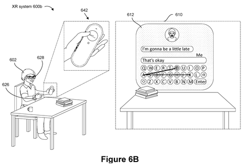 Message typing in extended reality, drawing sheet 8 from US 2026/0244726 A1