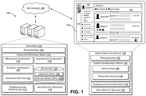 System architecture and user interface, drawing sheet 1 from US 2026/0244877 A1