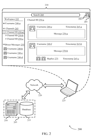 Graphical user interface of messaging application, drawing sheet 2 from US 2026/0244950 A1