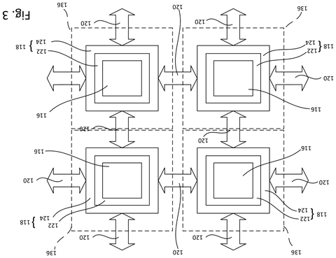 Multi-node processor grid, drawing sheet 3 from US 2026/0244973 A1