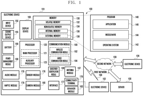 System architecture of electronic devices, drawing sheet 1 from US 2026/0245064 A1