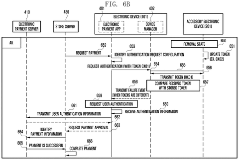 Smart ring payment settings screens, drawing sheet 8 from US 2026/0245064 A1
