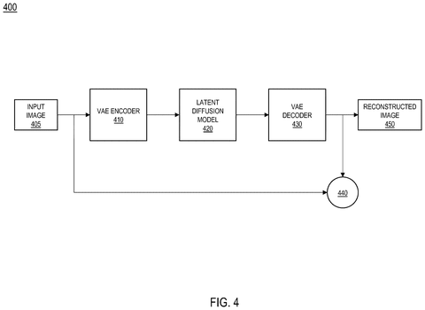 Image reconstruction feedback loop, drawing sheet 4 from US 2026/0245167 A1