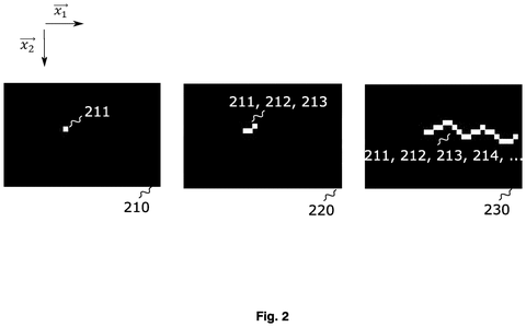 Event stream frames of cracks, drawing sheet 2 from US 2026/0245197 A1