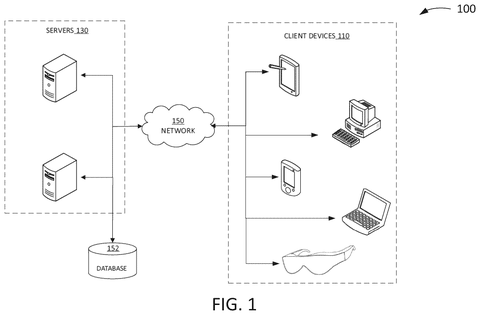 Network of servers and client devices, drawing sheet 1 from US 2026/0245297 A1