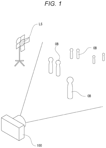 Camera setup with illuminated objects, drawing sheet 1 from US 2026/0245298 A1