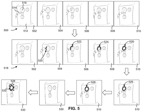 Visual defect highlighting process, drawing sheet 7 from US 2026/0245301 A1