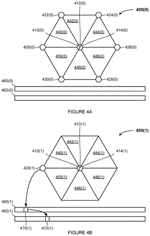 Mapping mesh vertices to buffers, drawing sheet 4 from US 2026/0245309 A1