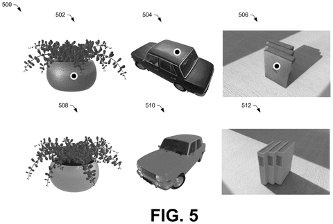 Various 3D object material transformations, drawing sheet 6 from US 2026/0245320 A1
