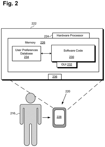 Mobile device hardware and software components, drawing sheet 2 from US 2026/0245439 A1