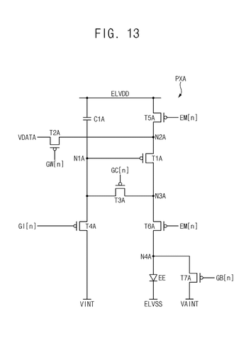 Timing chart with voltage levels, drawing sheet 8 from US 2026/0245499 A1