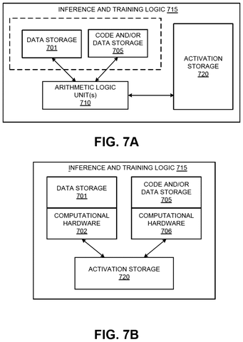 Inference and training logic, drawing sheet 7 from US 2026/0245547 A1
