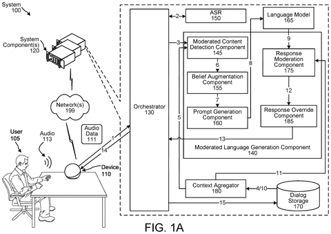 Overall system architecture diagram, drawing sheet 1 from US 2026/0245549 A1