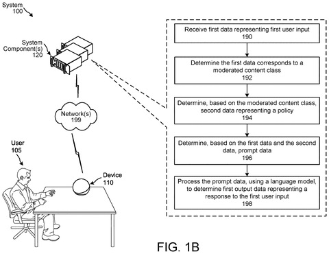 Processing user input flowchart, drawing sheet 2 from US 2026/0245549 A1