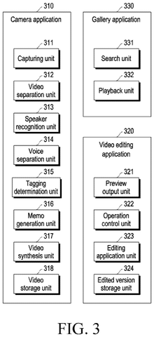 Camera and video editing application units, drawing sheet 4 from US 2026/0245593 A1