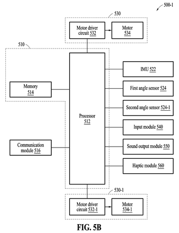 Expanded processor and sensor diagram, drawing sheet 6 from US 2026/0245993 A1
