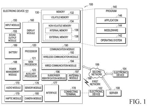 System architecture block diagram, drawing sheet 1 from US 2026/0246137 A1