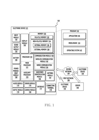 System architecture block diagram, drawing sheet 1 from US 2026/0246864 A1