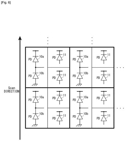 Alternate pixel array scan, drawing sheet 6 from US 2026/0247052 A1