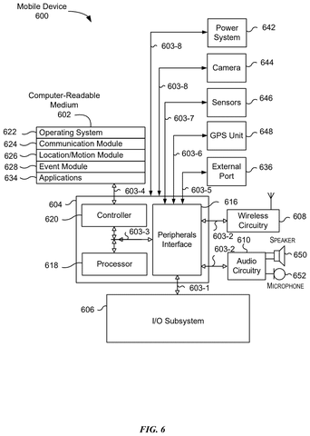 Internal components of a mobile device., drawing sheet 6 from US 2026/0247456 A1