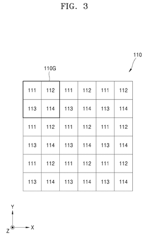Pixel array layout., drawing sheet 4 from US 2026/0247732 A1