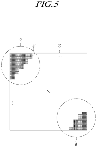Micro LED arrangement on substrate., drawing sheet 5 from US 2026/0247769 A1