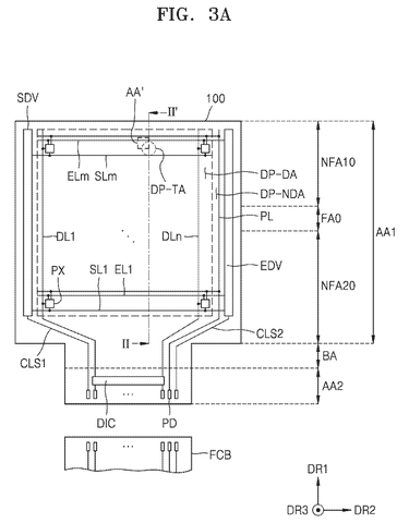 Cross-section of foldable phone display., drawing sheet 6 from US 2026/0247838 A1