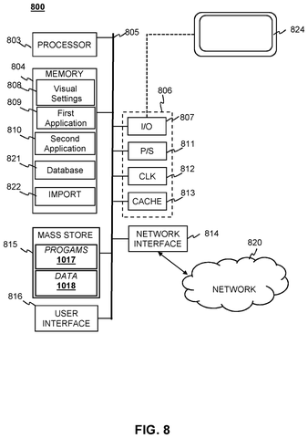 Computer system components, drawing sheet 8 from US 2026/0249180 A1