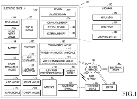 Electronic device components and software., drawing sheet 1 from US 2026/0251887 A1