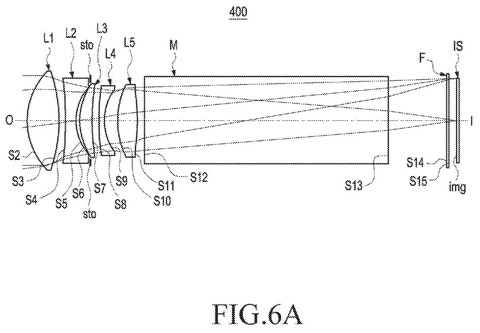 Optical lens system with five lenses., drawing sheet 8 from US 2026/0251887 A1